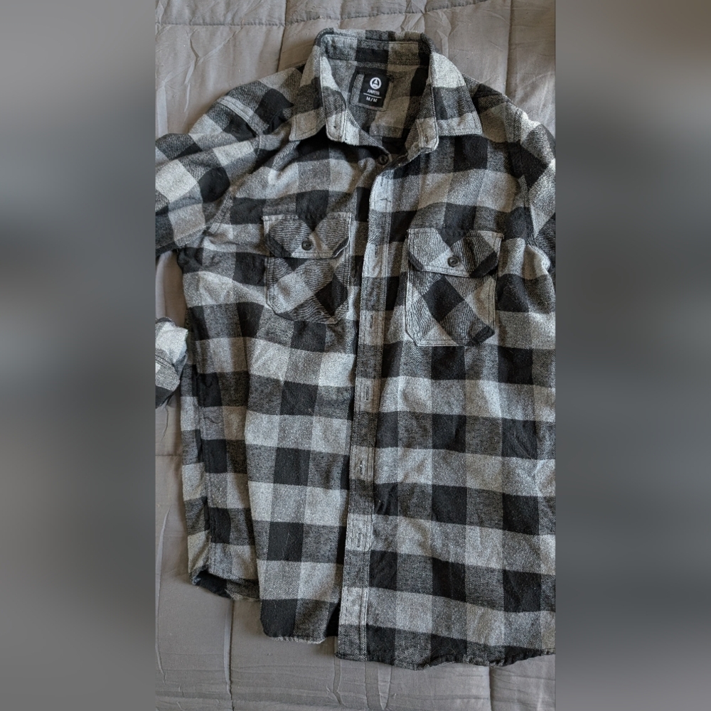 Plaid flannel shirt